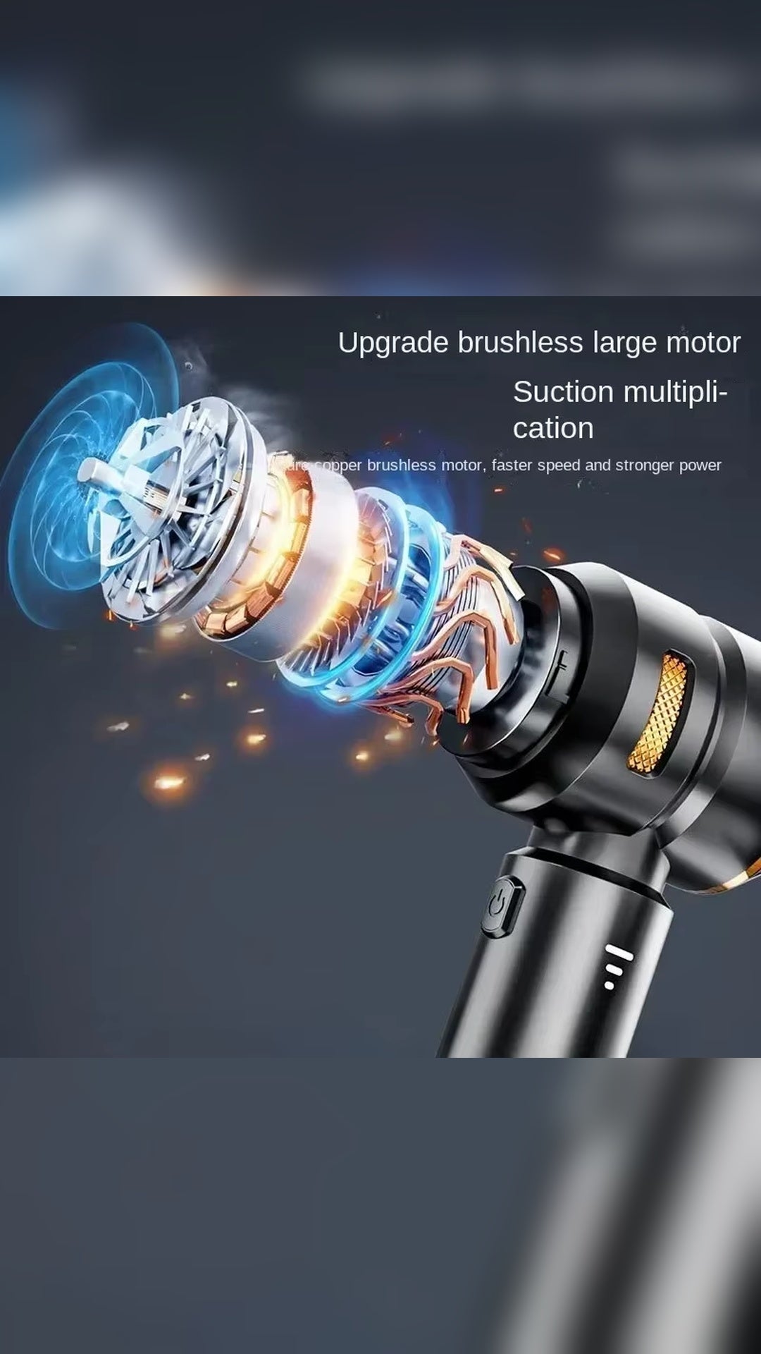 Stark Happy™ Pro Wireless Car Vacuum